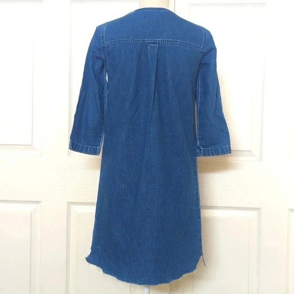 Madewell Denim Shift Dress - Picture 7 of 7
